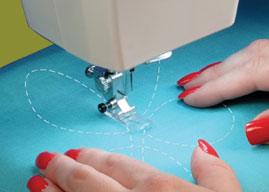 Free-Flow Sewing