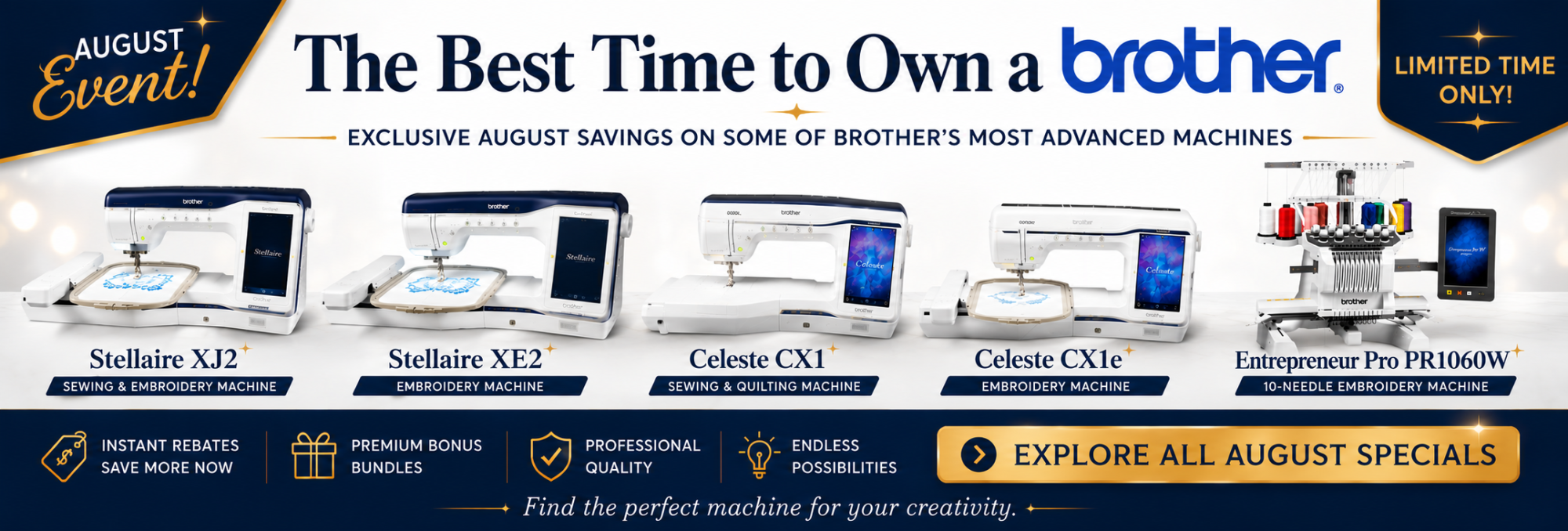 Brother August Promotion